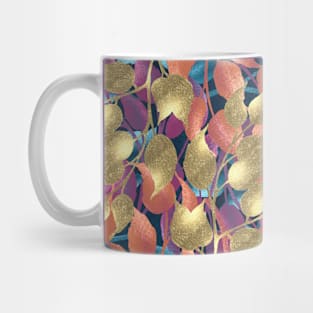 Golden autumn leaves Mug